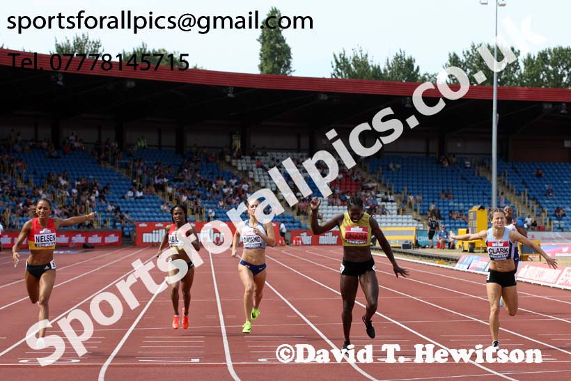 Womens 400 metres, Muller British Championships, Alexander Stadium, Birmingham. Photo: David T. Hewitson/Sports for All Pics